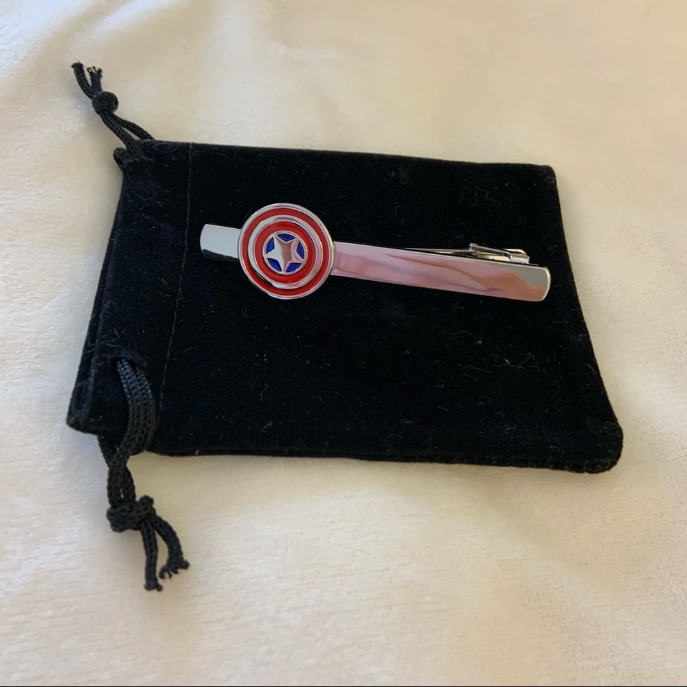 Captain American Tie Clip